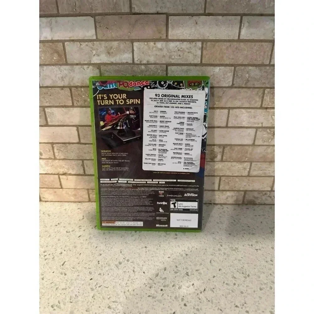 dj hero‎ Xbox 360